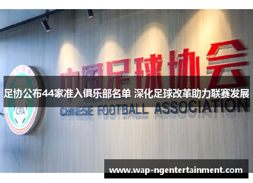 足协公布44家准入俱乐部名单 深化足球改革助力联赛发展